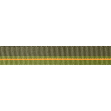 RUFFWEAR Flat Out Forest Horizon, adjustable dog collar, green and orange, S(28-36 x 2cm)