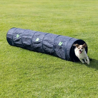 TRIXIE Agility Tunnel, juguete de obstáculos para perros, 40cm x 2m, multicolor