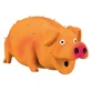 Trixie, toy pig with spikes dogs, with original sound, latex, 21cm, multicolor