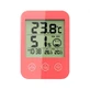 Thermohygrometer with digital display, red, Alecoair