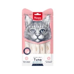 WANPY Creamy Treat, Atún y Salmón, bolsa de recompensa para gatos, (puré), 350g