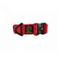 EURO JOE Tactical, collar para perro, ajustable, nylon, rojo, hebilla Cobra, S(30-37 x 3.8cm)