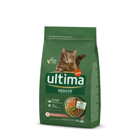 ULTIMA Adult, Salmon, dry cat food, 1.5kg