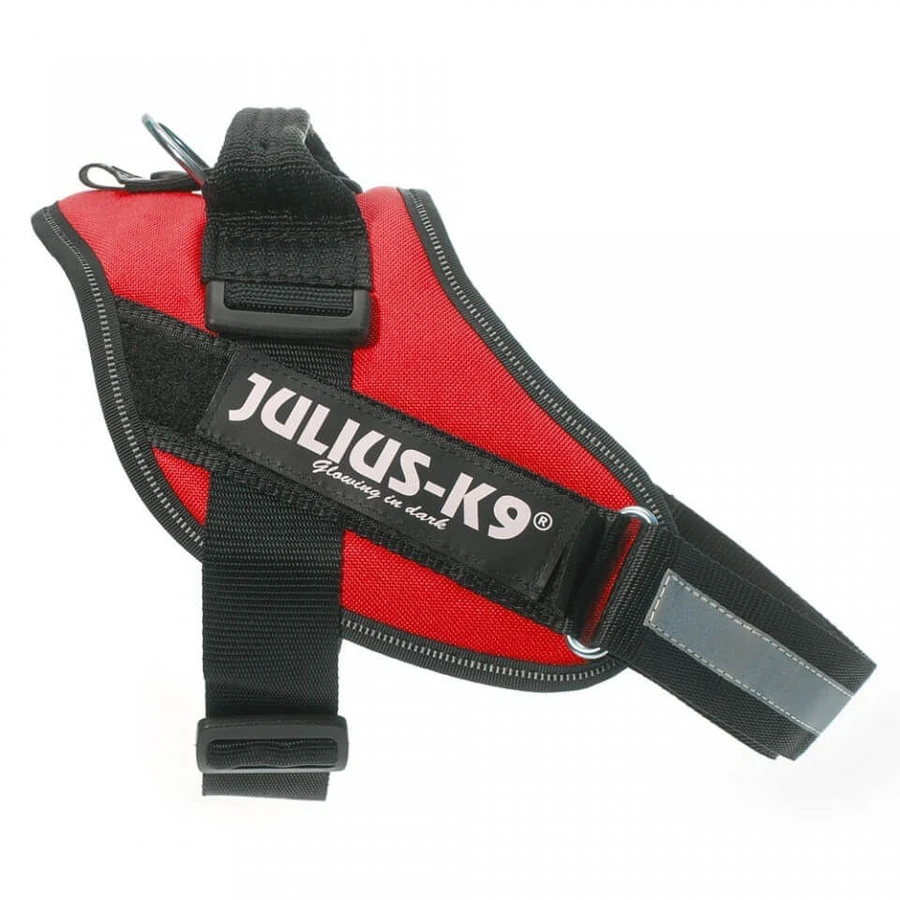 JULIUS-K9 IDC Power, Hundegeschirr, L, 23-30kg, rot