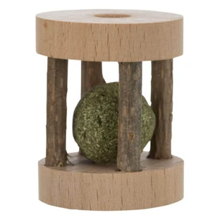 Trixie, Matabi, Ballspielzeug, Katzen, Holz, multicolor, 4,5 cm