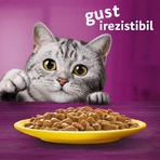 WHISKAS Selections Poultry, Chicken and Turkey, sachet de nourriture humide pour chats, (en sauce), multipack, 85g x 4