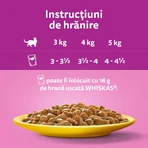 WHISKAS Selections Poultry, Chicken and Turkey, sachet de nourriture humide pour chats, (en sauce), multipack, 85g x 4