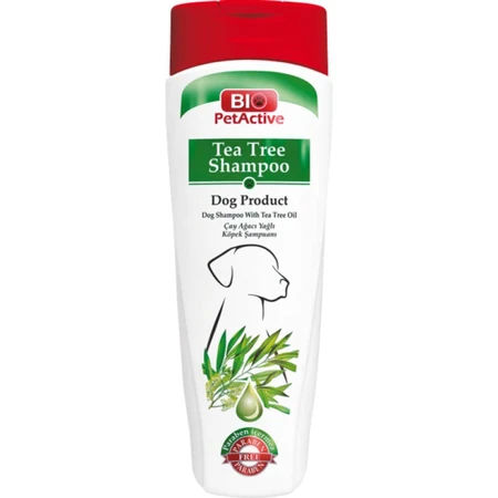 BIO PETACTIVE Teebaum, Shampoo für Hunde, Flasche, 400ml