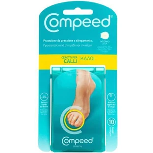 COMPEED Pads für Schwielen an den Zehen 10 Stück.