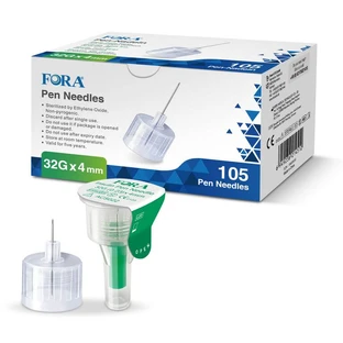 FORA Pen Nadeln 32G 4mm / 105 stück