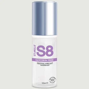 S8 Glycerin Free Water Based Personal Lubricant - 125 ml