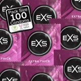 EXS Extra Safe Condoms - 100 Pieces