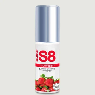 S8 Lubricante a base de agua sabor fresa - 50 ml