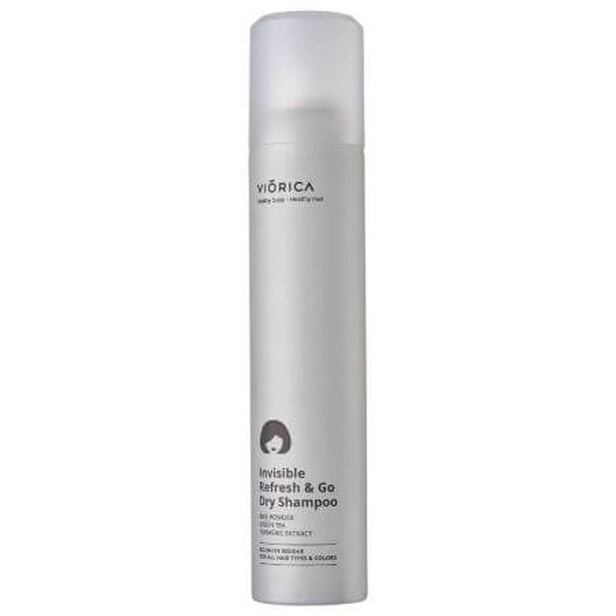 Shampooing sec pour tous types de cheveux Invisible Refresh & Go, 200 ml, Viorica