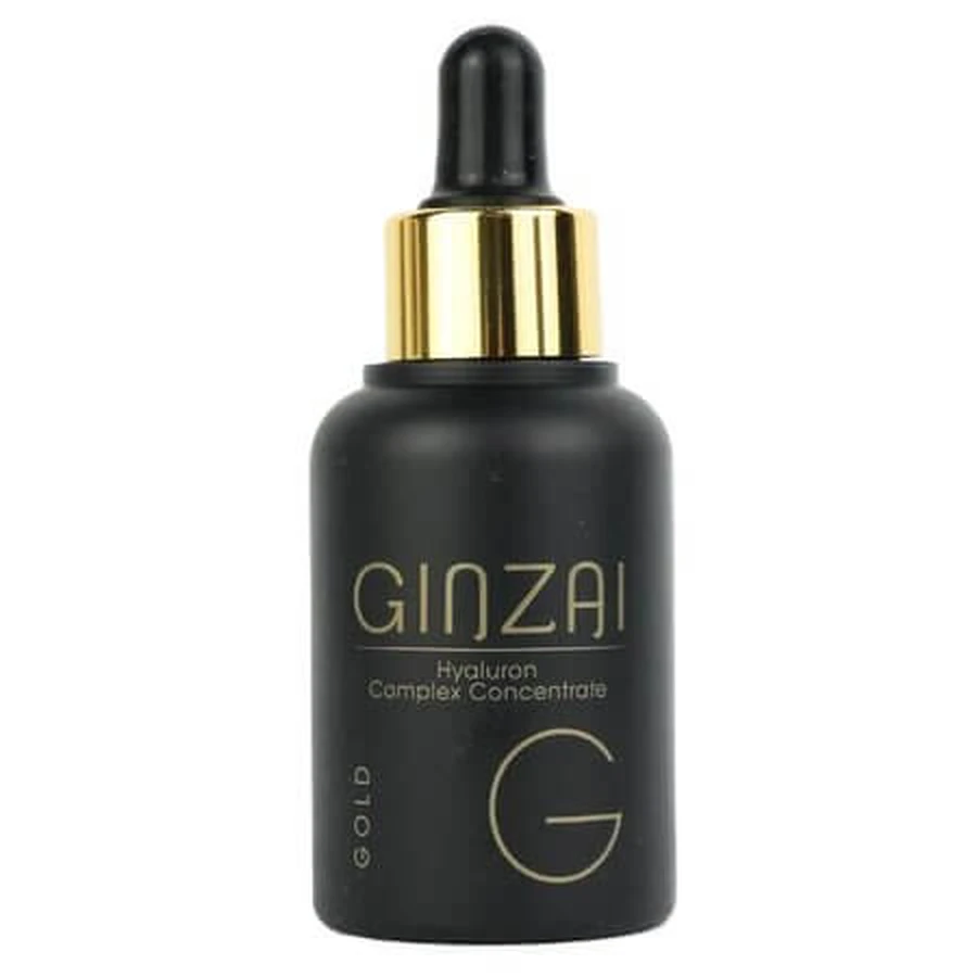 Serum mit Hyaluronsäure und koreanischem schwarzen Ginseng Gold, 30 ml, Ginzai