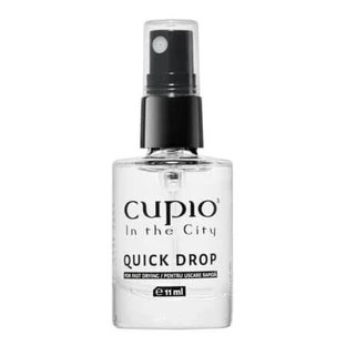 Solutie pentru accelerarea uscarii ojelor Quick Drop, 11 ml, Cupio