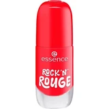 Nail Polish 25 Rock N Rouge, Gel Nail Polish, 8 ml, Essence