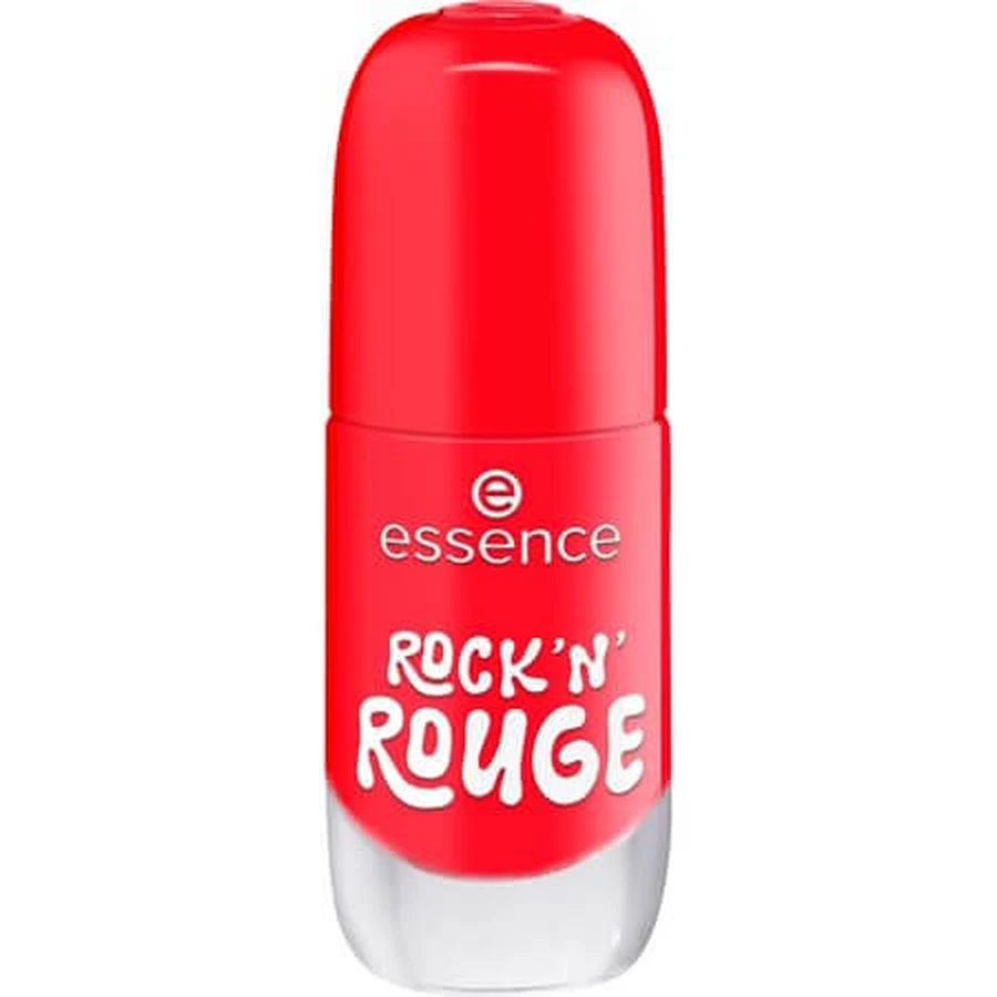Nail Polish 25 Rock N Rouge, Gel Nail Polish, 8 ml, Essence