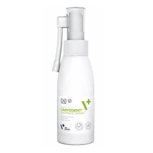 Enzymatic Caryodent Mondhygiëne Spray voor honden die gevoelig zijn voor poetsen, 75 g, Vetexpert