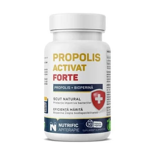 Activated Propolis Forte with Bioperine, 30 capsules, Nutrific