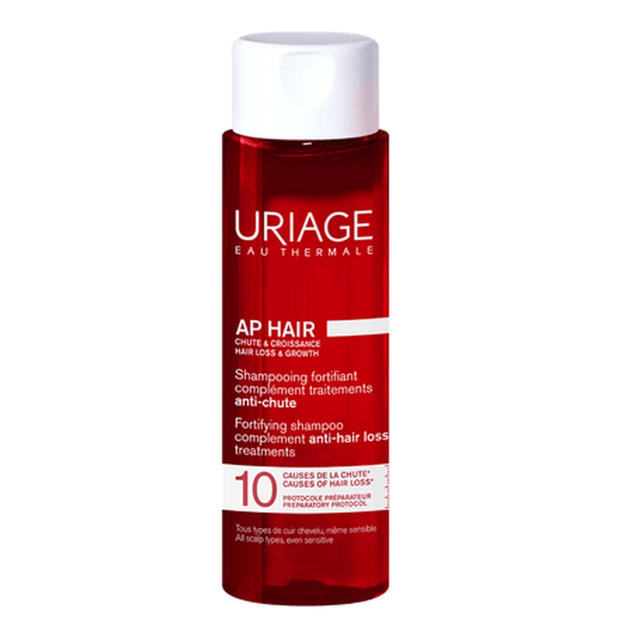 Champú fortificante contra la caída del cabello AP Hair, 200 ml, Uriage