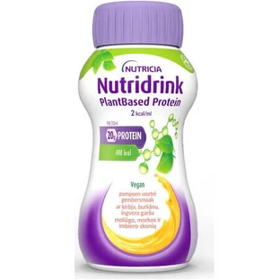 Nutridrink Proteína con sabor a calabaza y zanahoria, 4 x 200 ml, Nutricia