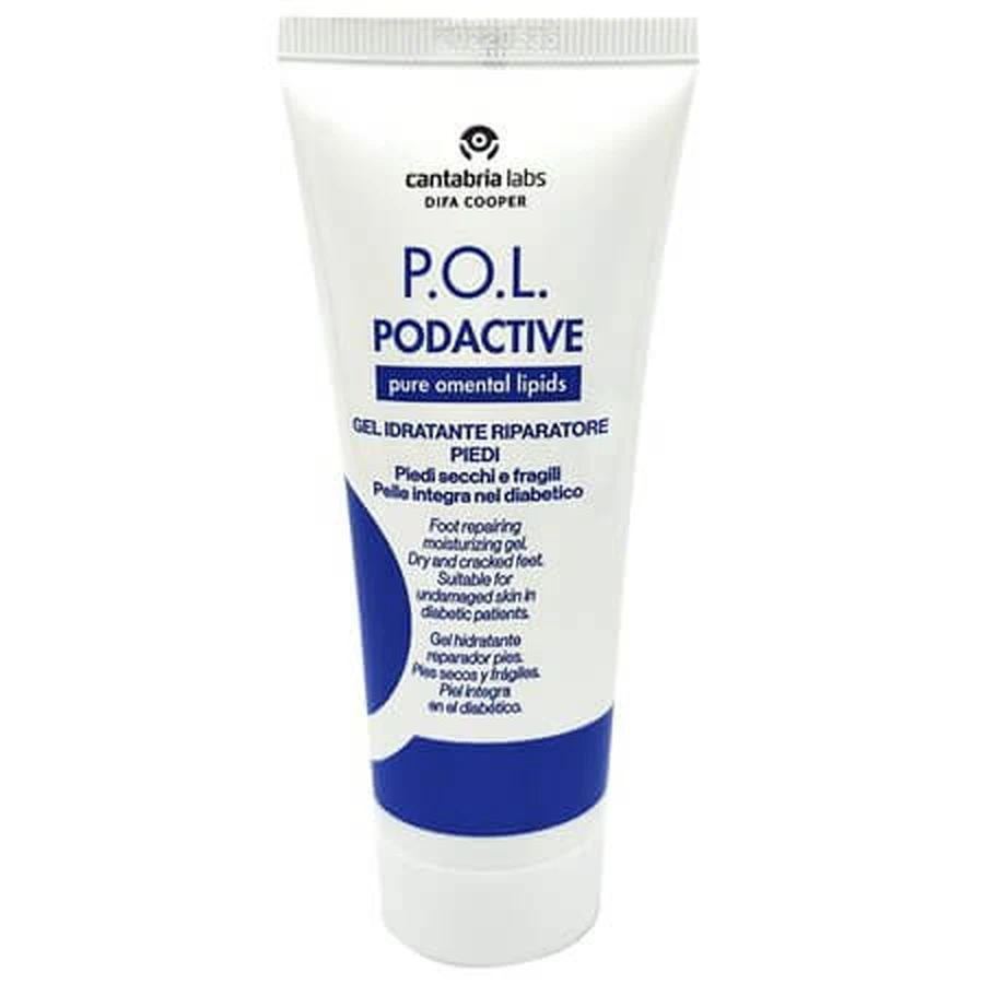 Emulsión hidratante y reparadora para la piel seca y agrietada de los pies POL Podactive, 75 ml, Cantabria