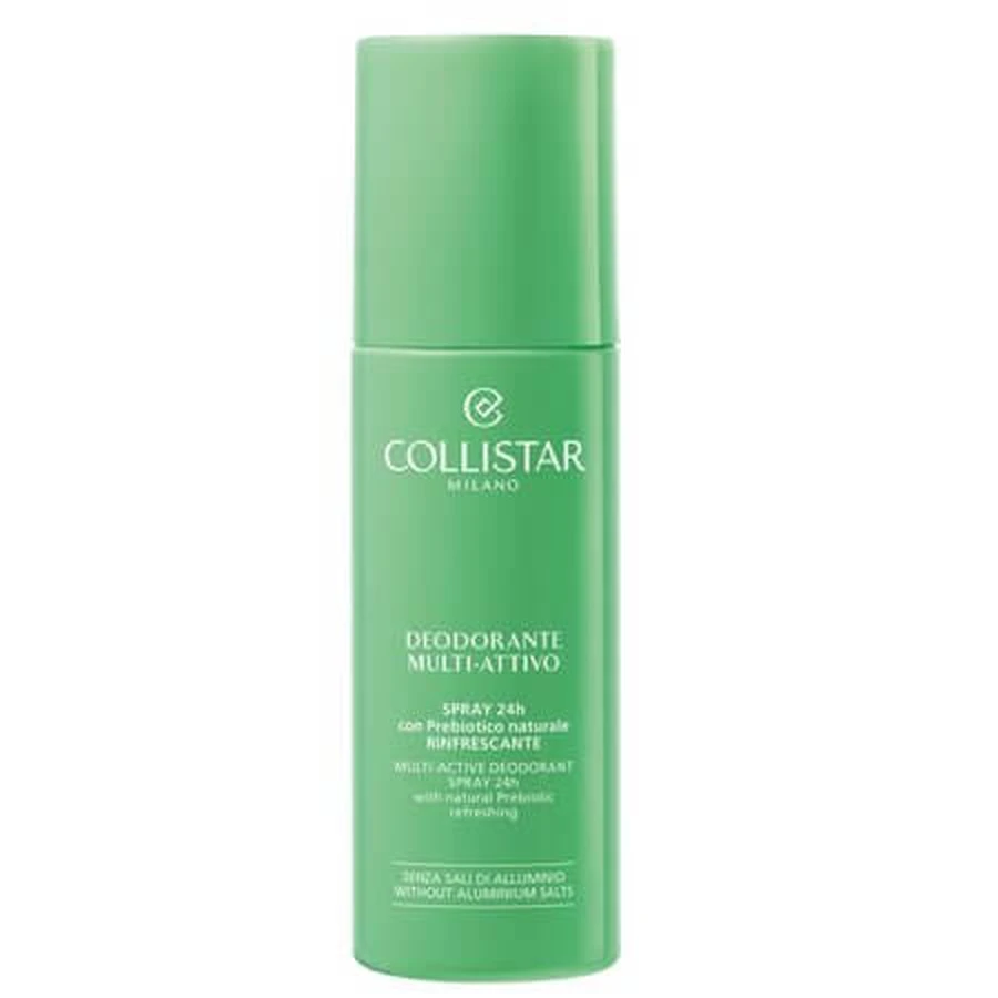 Déodorant spray sans aluminium Multi-Active 24H, 100 ml, Collistar