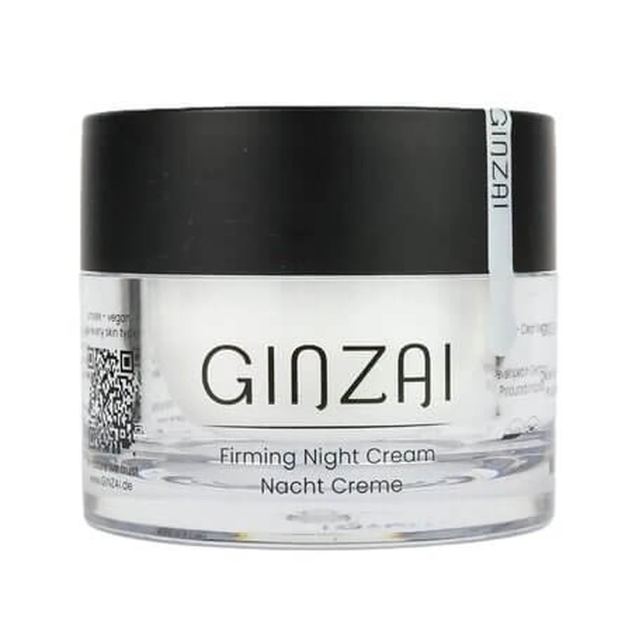 Crema de noche reafirmante con ginseng negro coreano, 50 ml, Ginzai