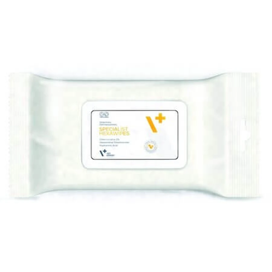 Einzigartige Feuchttücher für Hunde und Katzen Specialist Wipes, 40 Stück, Vetexpert