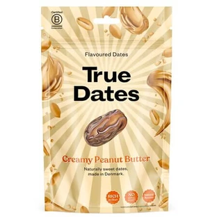Dattes crémeuses aromatisées au beurre de cacahuètes, 100 g, True Dates