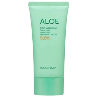 Crème solaire avec CICA et Aloe Vera, SPF50+ PA++++, Waterproof, 100 ml, Holika Holika