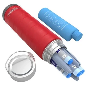 Thermos à insuline portable Intercontinental Rescue Red 1-Wheat, 1 pièce, Disoncare