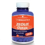 Zeolit Detox, 120 Kapseln, Herbagetica