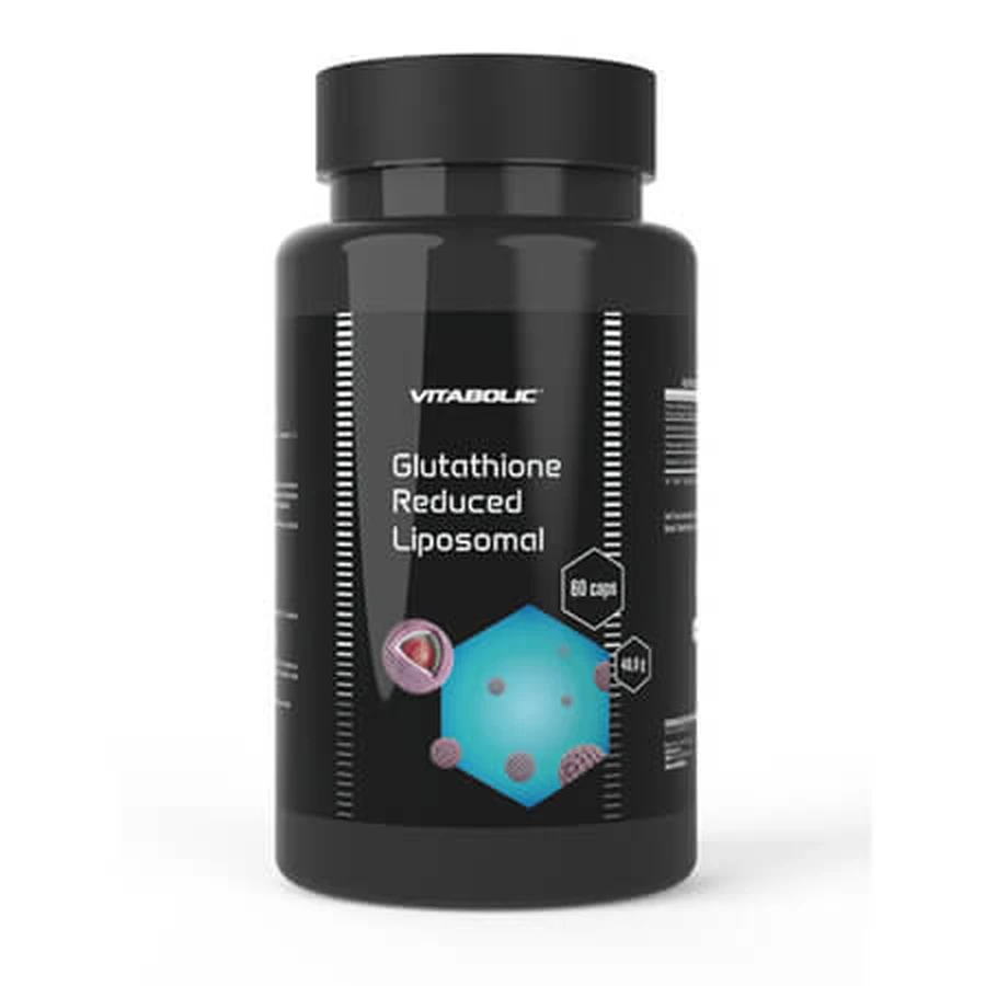Glutatión liposomal reducido, 60 cápsulas, Vitabolic