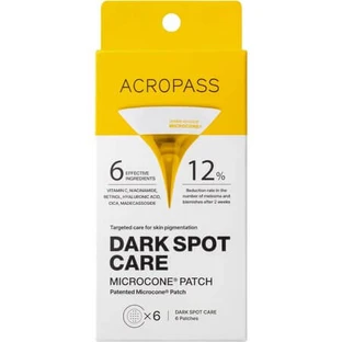 Pflaster mit Niacinamid und Vitamin C zur Reduzierung von Hyperpigmentierungen Dark Spot Care, 6 Stück, Acropass
