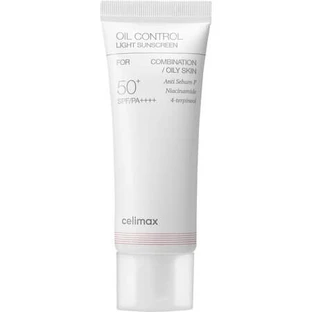 Aceite protector solar SPF 50+ Oil Control Light Sunscreen, 40 ml, Celimax