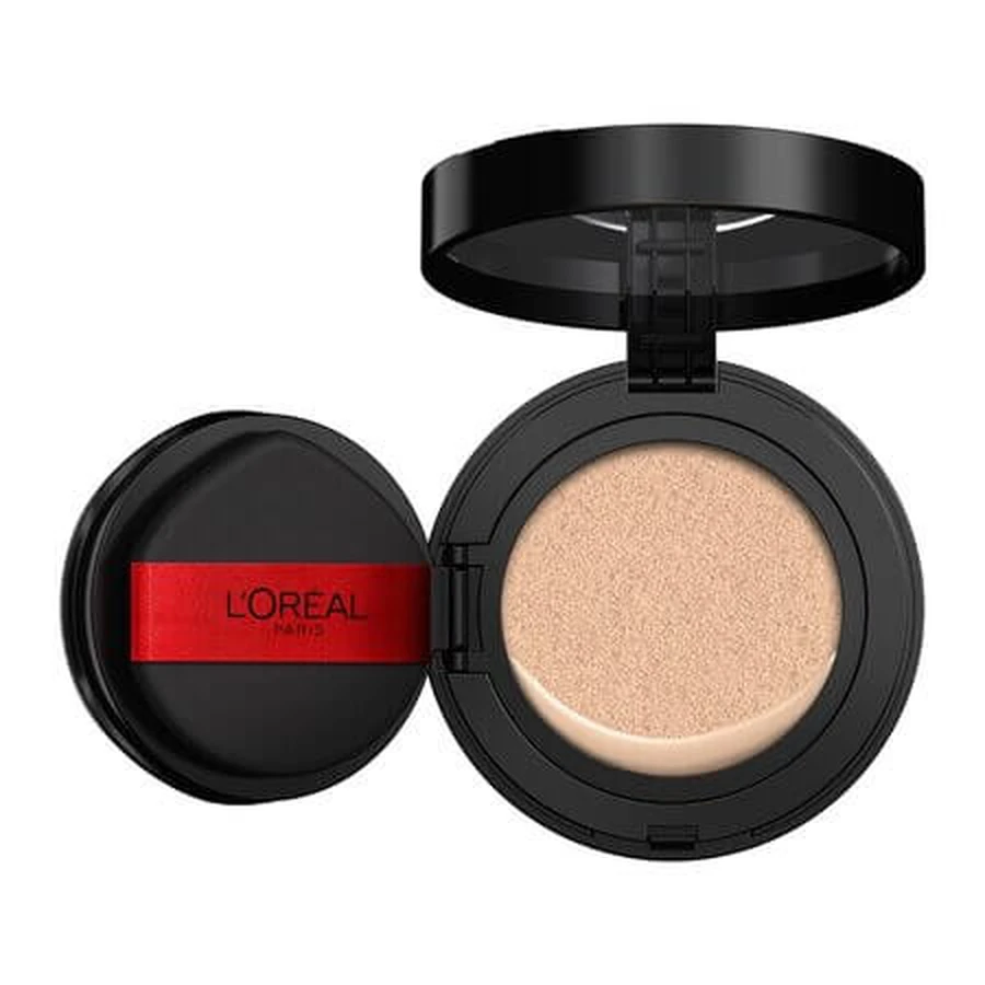 Transfer Resistant Cushion Foundation Schaduw N100 Neutrale ondertoon Infaillible Fresh Wear, 11 g, LOreal