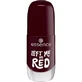 Nagellak 12 Left Me On The Red, gelnagellak, 8 ml, Essence