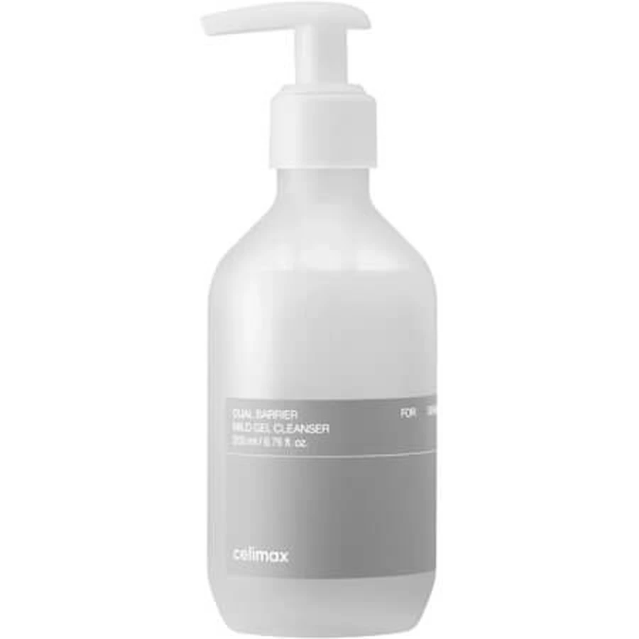 Dual Barrier cleansing gel with ceramides and low pH, 200 ml, Celimax