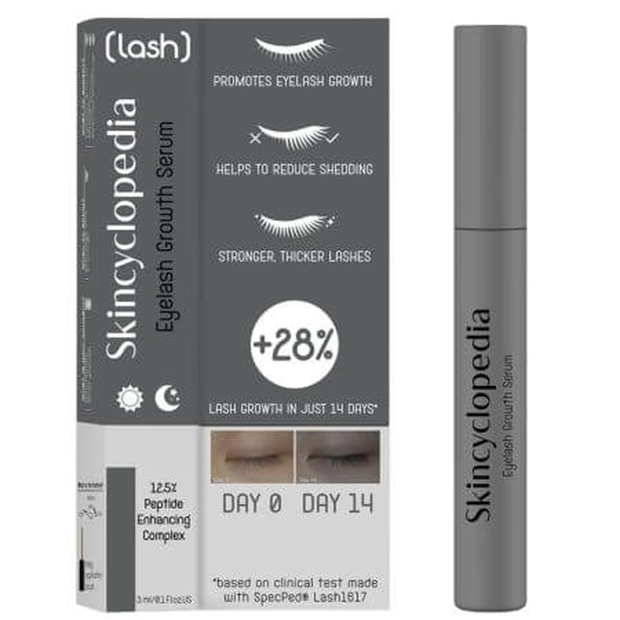 Serum mit Peptidkomplex für Wimpernwachstum, 3 ml, Skincyclopedia