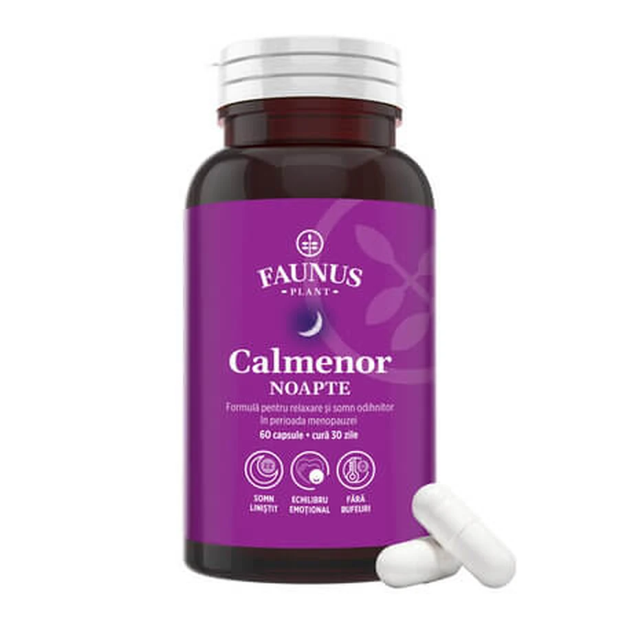 Calmenor Night, 60 capsules, Faunus