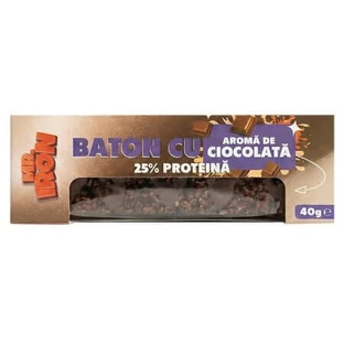 Knuspriger Schokoladenriegel, 40 g, Mister Iron