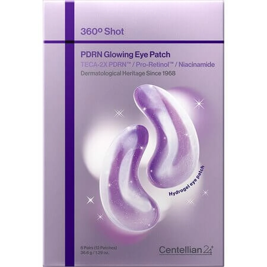 Eye patches 360 Shot PDRN, 6 pieces, Centellian 24