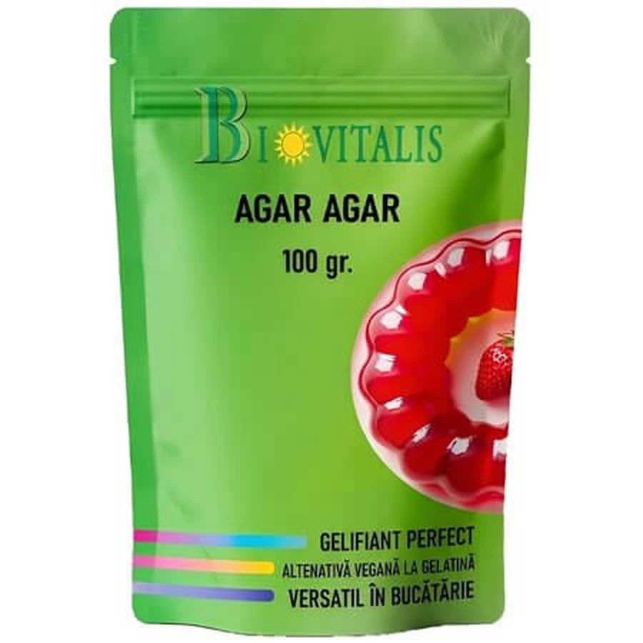 Agar Agar, 100 g, Biovitalis
