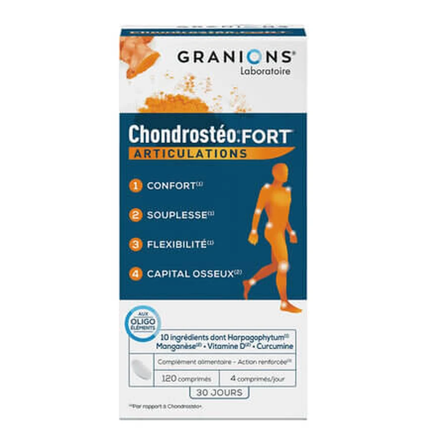 Chondrosteo+ Fort, 120 comprimés, Granions