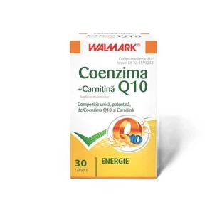 Coenzym Q10 + Carnitin, 30 Kapseln, Walmark