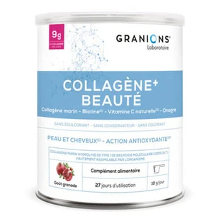 Collagene Beaute Poudre de collagène marin et de biotine, 275 g, Granions