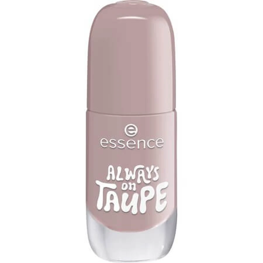 Nail Polish 37 Always On Taupe, Gel Nail Polish, 8 ml, Essence
