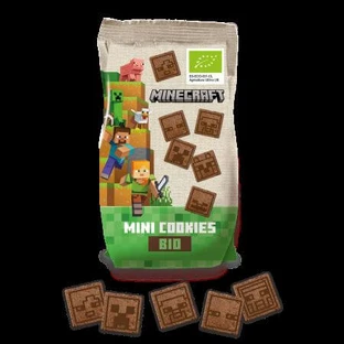 Mini-biscuits bio au cacao, Minecarft, 100 g, Tasty and Unique